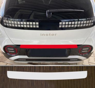 Lackschutzfolie Ladekantenschutz transparent 150 µm für Hyundai Inster ab 2025